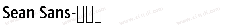 Sean Sans字体转换 Sean Sans字体转换